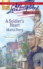 A Soldier's Heart (Flanagans, Bk 7) (Love Inspired, No 396) (Larger Print)