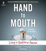 Hand to Mouth Living in Bootstrap America