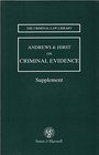 Criminal Evidence 1st Supplement to 2re