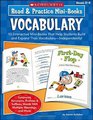 Read  Practice MiniBooks Vocabulary 10 Interactive MiniBooks That Help Students Build and Expand Their VocabularyIndependently