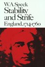 Stability and Strife  England 17141760