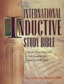 The International Inductive Study Bible: New International Version/Burgundy Genuine Leather