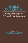 Emile Durkheims Contribution To L'Anne Sociologique