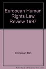 European Human Rights Law Review 1997