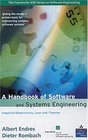 A Handbook of Software and Systems Engineering Empirical Observations Laws and Theories