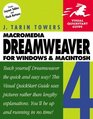 Dreamweaver 4 for Windows and Macintosh Visual QuickStart Guide