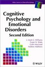 Cognitive Psychology and Emotional Disorders 2nd Edition