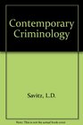 Contemporary Criminology