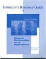 McGrawHill Instructor's Resource Guide for Discrete Mathematics and Its Applications  5th Edition