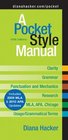 A Pocket Style Manual with 2009 MLA and 2010 APA Updates