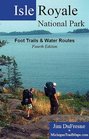 Isle Royale National Park Foot Trails  Water Routes