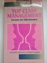 Top Class Management Lessons for Effectiveness