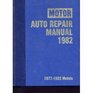 Motor Auto Repair Manual 1982