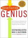 Negotiation Genius How to Overcome Obstacles and Achieve Brilliant Results at the Bargaining Table and Beyond