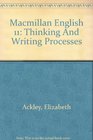 Macmillan English 11 Thinking And Writing Processes