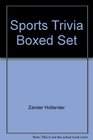 Sports Trivia Boxed Set 4 Volumes The Illustrated Sports Record Book The Ultimate Baseball Quiz Book Great Baseball Feats Facts and Firsts The AllNew Ultimate Football Quiz Book