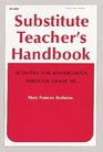 Substitute Teacher's Handbook Activities and Project
