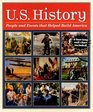 US History People and Events That Helped Build America with Charts