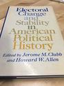 Electoral Change and Stability in American Political History