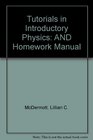 Tutorials in Introductory Physics and Homework Manual Package