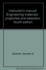 Instructor's manual Engineering materials  properties and selection fourth edition