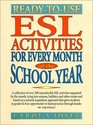 ReadyToUse Esl Activities for Every Month of the School Year