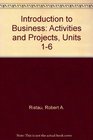 Introduction to Business Activities and Projects 1