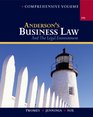 Anderson's Business Law and the Legal Environment  Comprehensive Edition