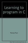Learning to program in C