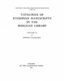 Catalogue of Ethiopian Manuscripts in the Bodleian Library