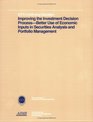 Improving the Investment Decision Process Better Use of Economic Inputs in Securities Analysis and Portfolio Management