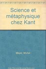 Science et metaphysique chez Kant