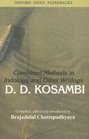 Combined Methods in Indology and Other Writings