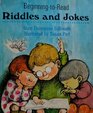 Beginningtoread riddles and jokes