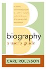 Biography A User's Guide