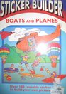 Boats and Planes Sticker Builders