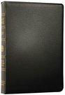 ESV, Single Column Reference Bible (Black, Genuine Leather, Black Letter)