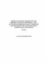 Report of the Joint Inquiry into the Terrorist Attacks of September 11 2001 By the House Permanent Select Committee on Intelligence And the Senate Select Committee on Intelligence