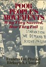 Poor people's movements Why they succeed how they fail