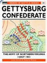 Gettysburg July 3 1863 Confederate The Army of Northern Virginia