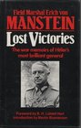 Lost Victories War Memoirs of Hitler's Most Brilliant General