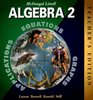 Algebra 2 Applications Equations Graphs