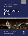 Mayson French and Ryan on Company Law