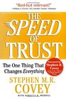 The Speed of Trust The One Thing That Changes Everything