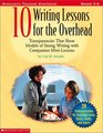 10 Writing Lessons For The Overhead