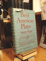 BEST AMERICAN PLAYS 3RD SERIES