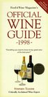 Food  Wine Magazine's Official Wine Guide 1998