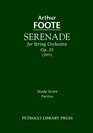 Serenade For String Orchestra Op 25  Study Score