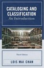 Cataloging and Classification An Introduction