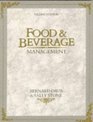 Food and Beverage Management